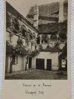 Carte postala, Casa din Lugoj, 1935