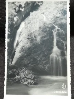 Carte postala, Cascade din Regiunea Lacului Rosu, 1937