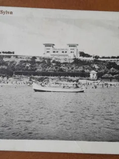 Carte postala, Casinoul si Plaja, Carmen Silva Movila 1937
