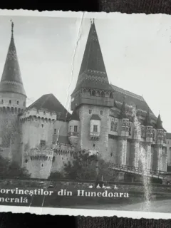Carte postala, Castelul Corvinestilor din Hunedoara, 1939