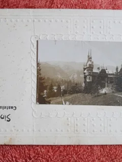 Carte postala, Castelul Peles, perioada interbelica