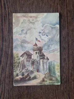 Carte Postala - Castelul Tepes. Ilustratie