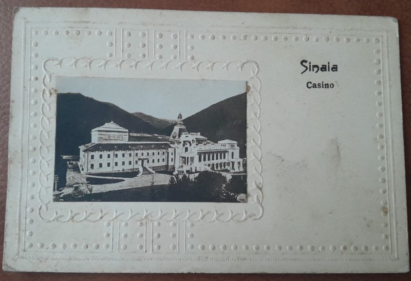 Carte postala, Cazinoul din Constanta, perioada interbelica
