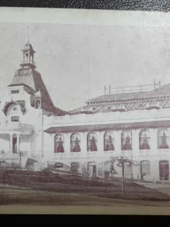 Carte postala, Cazinoul din Sinaia, perioada interbelica