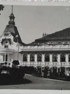 Carte postala, Cazinoul din Sinaia, perioada interbelica