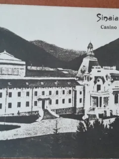 Carte postala. Cazinoul din Sinaia, peroada interbelica