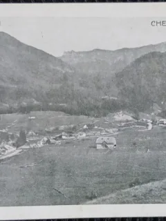 Carte Postala, Cheia, Muntii Ungureni, 1931