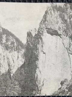 Carte Postala, Cheile Bicazului, perioada interbelica