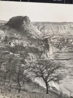 Carte postala circulata Balcic, expediata de istoricul si profesorul Emil Panaitescu, datata 1926