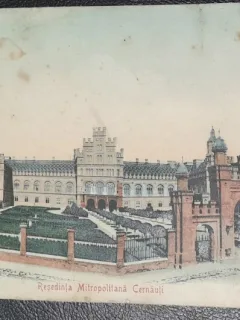 Carte postala, circulata, Cernauti Resedinta Mitropolitana, inceput de secol XX