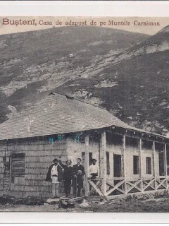 Carte postala circulata din perioada interbelica Busteni