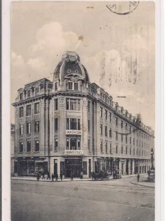 Carte postala circulata in anul 1910
