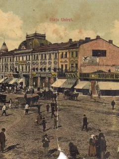 Carte postala circulata din perioada interbelica