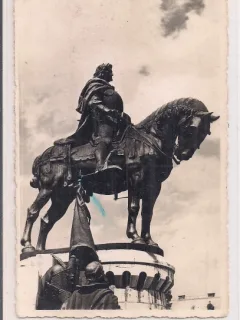 Carte postala circulata din perioada interbelica