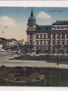 Carte postala circulata din perioada interbelica