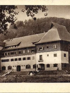 Carte postala circulata  din perioada interbelica Sighetu-Marmatiei