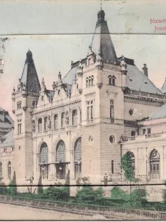 Carte postala circulata in anul 1890 Timisoara