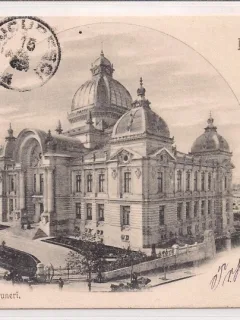 Carte postala circulata in anul 1901 Bucuresti