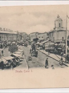 Carte postala circulata in anul 1901 Bucuresti