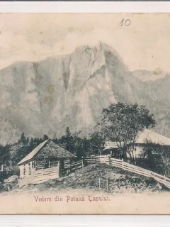Carte postala circulata in anul 1901 Poiana Tapului