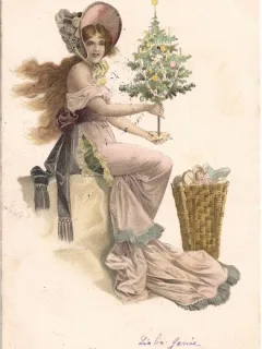 Carte postala circulata in anul 1902