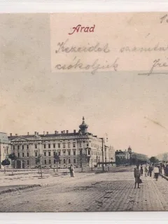 Carte postala circulata in anul 1903 Arad