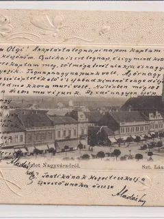 Carte postala circulata in anul 1903 Oradea