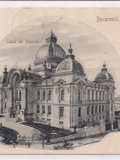 Carte postala circulata in anul 1904 Bucuresti