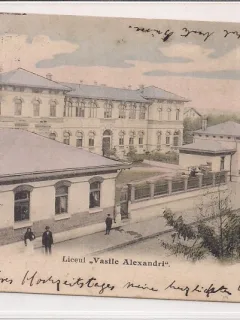 Carte postala circulata in anul 1906 Galati