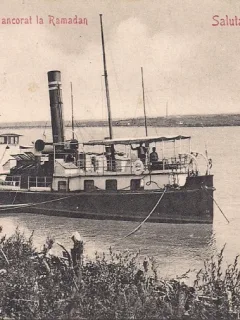 Carte postala circulata in anul 1907 Giurgiu