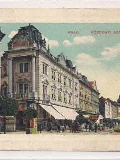 Carte postala circulata in anul 1910 Arad