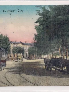 Carte postala circulata in anul 1911 Braila