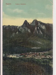 Carte postala circulata in anul 1912 Busteni