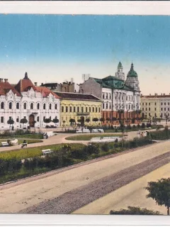 Carte postala circulata in anul 1915