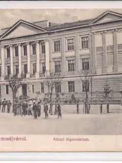 Carte postala circulata in anul 1918 Gherla