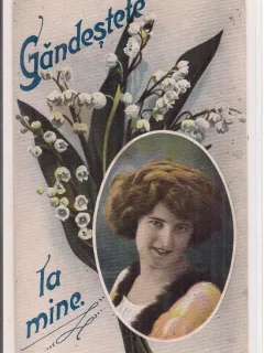 Carte postala circulata in anul 1922