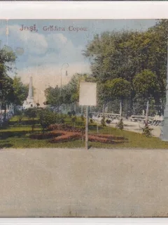 Carte postala circulata in anul 1923 Iasi