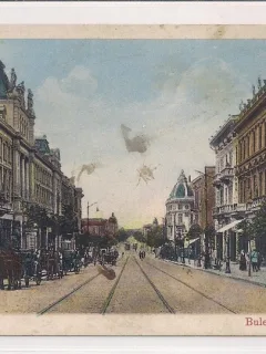 Carte postala circulata in anul 1924 Bucuresti