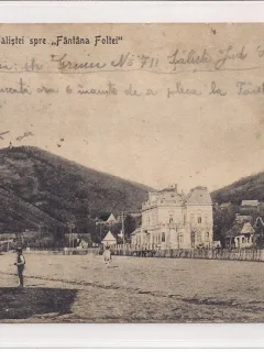 Carte postala circulata in anul 1924 Siliste
