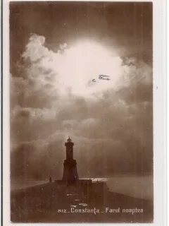 Carte postala circulata in anul 1930 Constanta