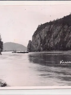 Carte postala circulata in anul 1935 Cazane
