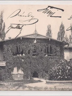 Carte postala circulata in august 1908