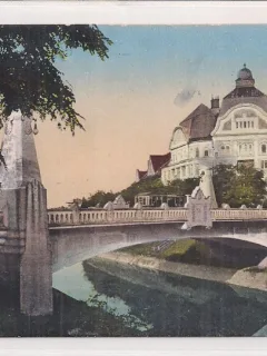 Carte postala circulata in iulie 1921