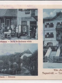 Carte postala circulata in perioada interbelica