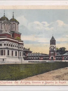 Carte postala circulata in perioada interbelica