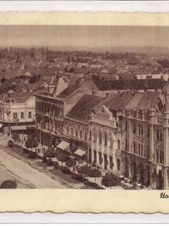 Carte postala circulata in perioada interbelica