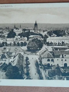 Carte postala, circulata, vedere din Baia Mare, 1930