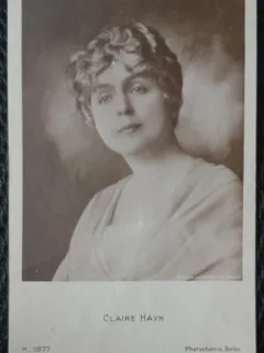 Carte Postala, Claire Hayn, actrita germana de teatru, anii 90