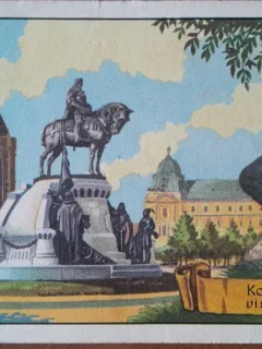 Carte postala, Cluj Napoca, 1923