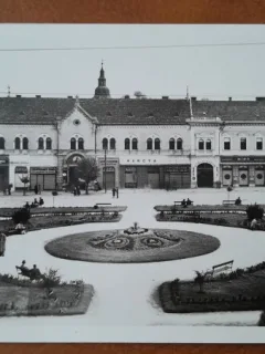 Carte postala, Cluj Piata principala